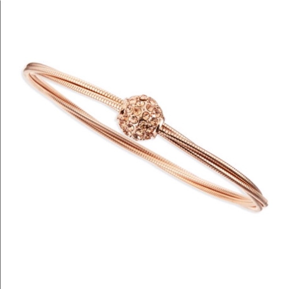 Jules Smith Twisted Rose Golden Bangle